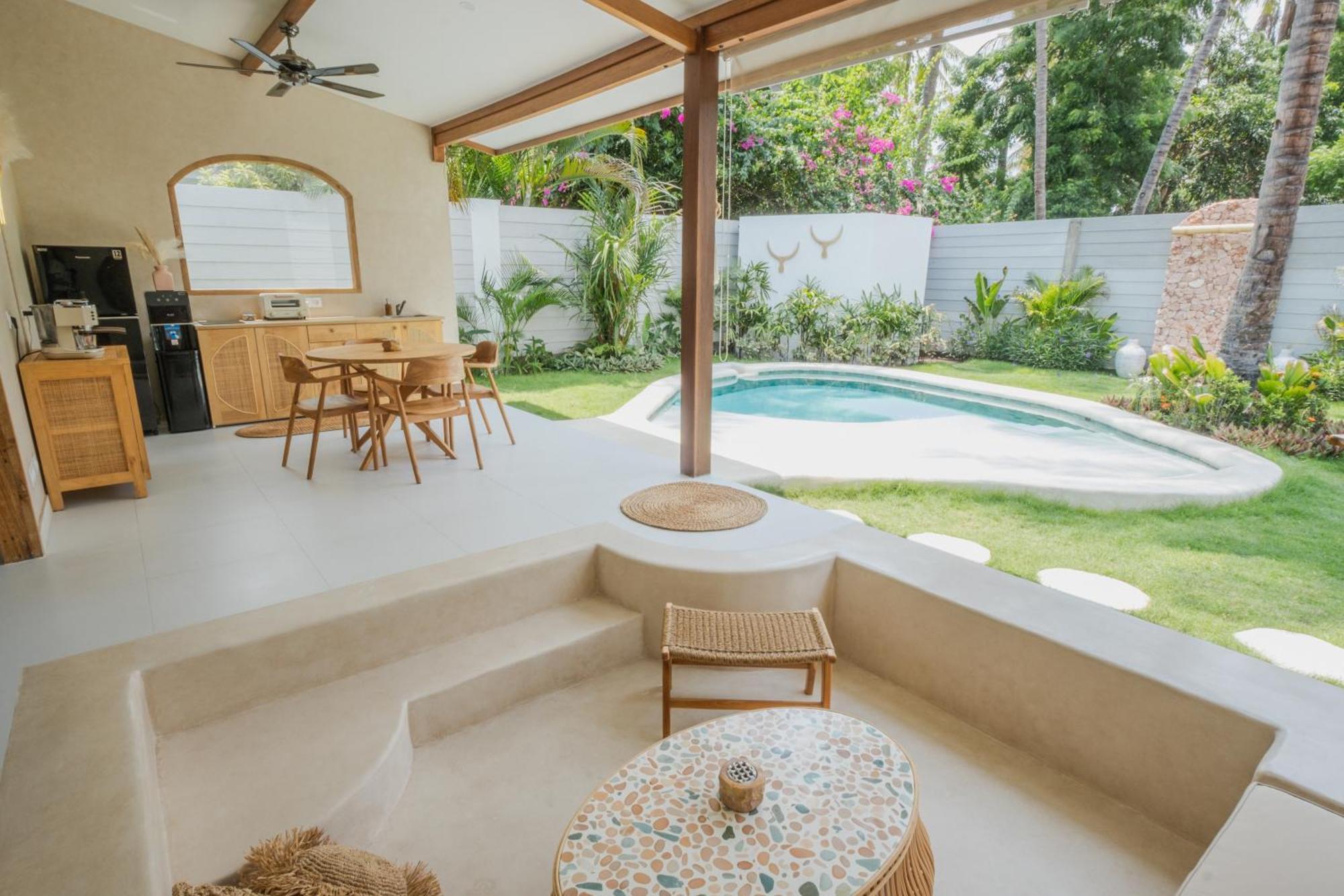 Gili Boho Villas - Aesthetic Private Pool Villas Gili Trawangan Kültér fotó