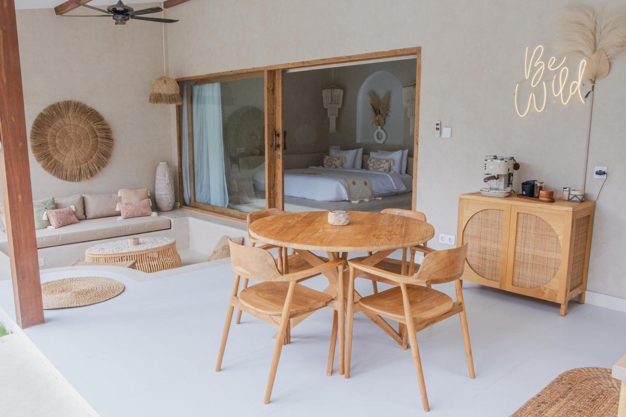Gili Boho Villas - Aesthetic Private Pool Villas Gili Trawangan Kültér fotó