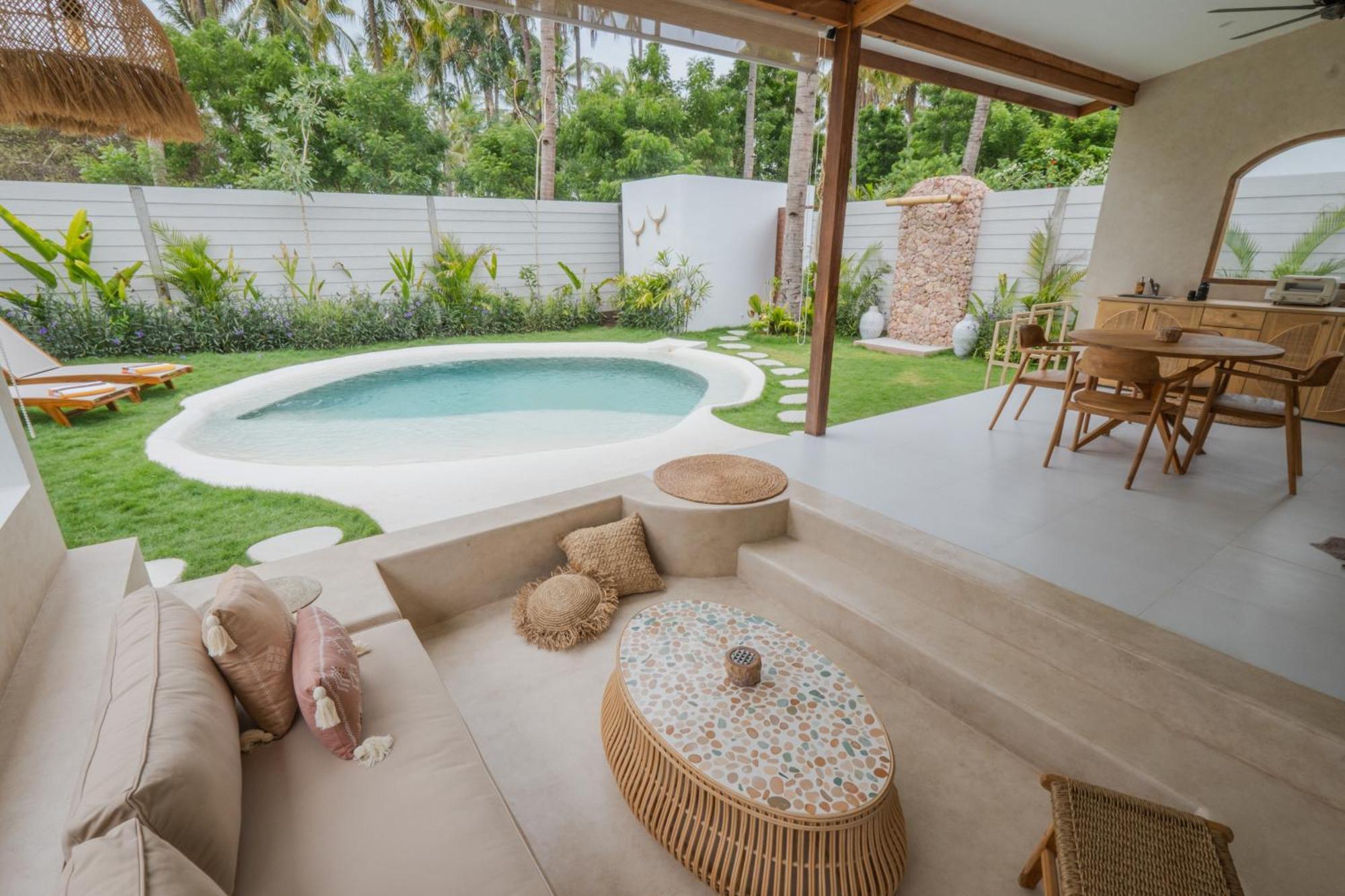 Gili Boho Villas - Aesthetic Private Pool Villas Gili Trawangan Kültér fotó